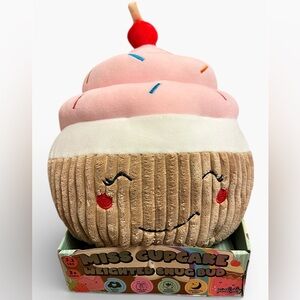 NEW Pink Sky Miss Cupcake Weighted Snug Bud Plush 2.2lbs Stress / Sleep Support